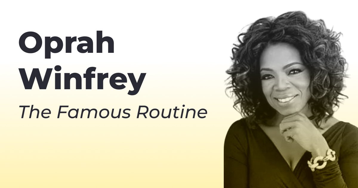 π Ophra Winfrey : The Famous Routine (4)