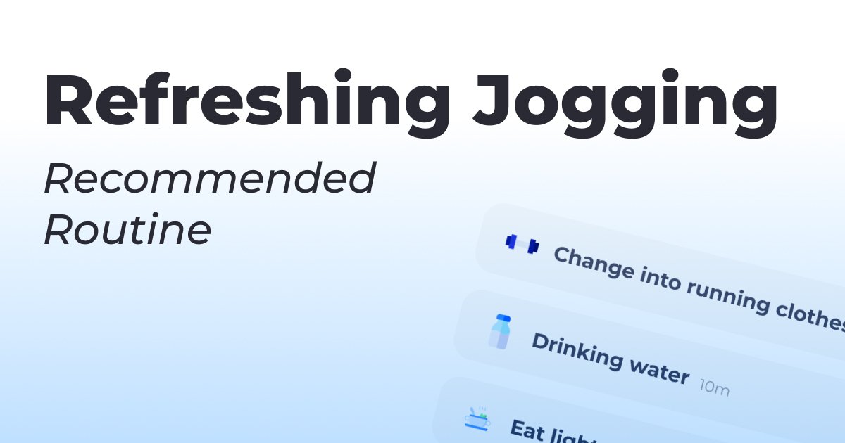 π Refreshing Jogging