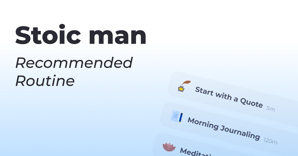 🏛️ Stoic Man