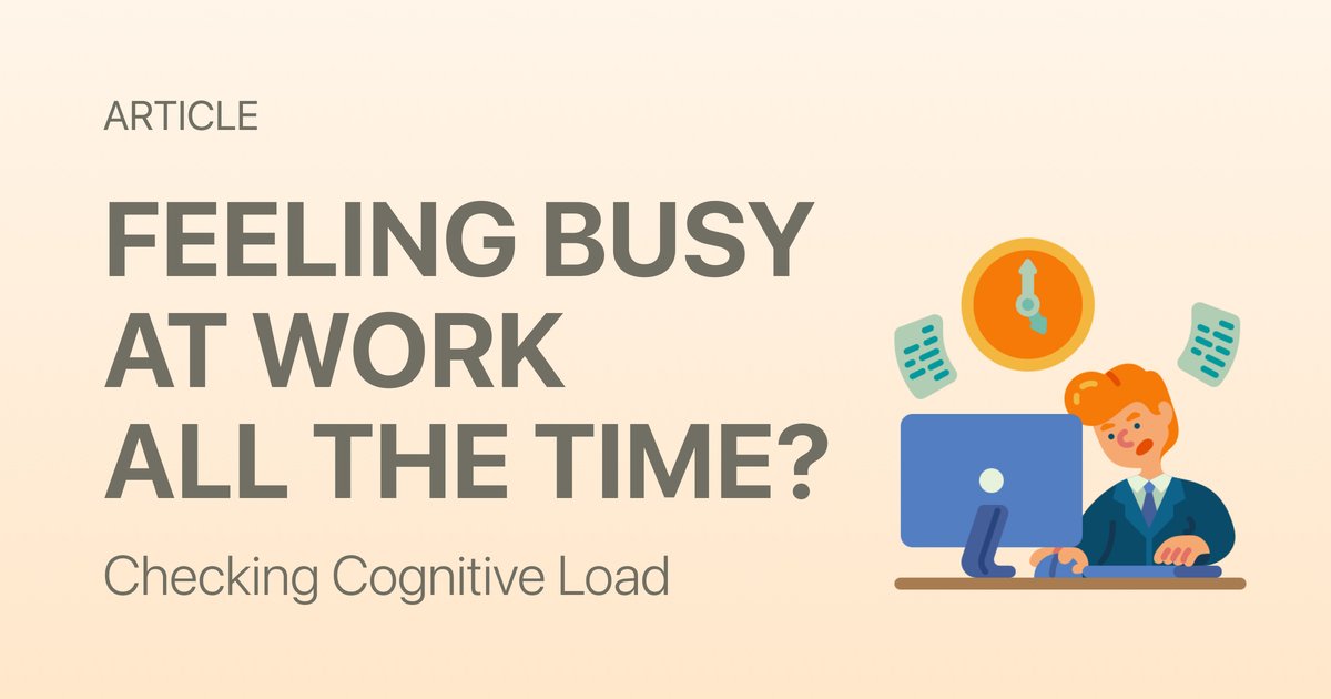 A Concentration Test for People Who Feel Mentally Busy All the Time