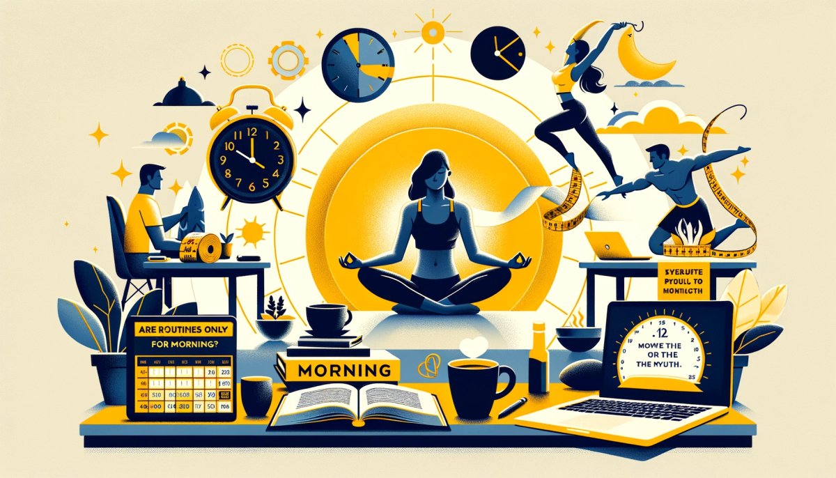 Are Routines Only for Mornings? The answer is... No.