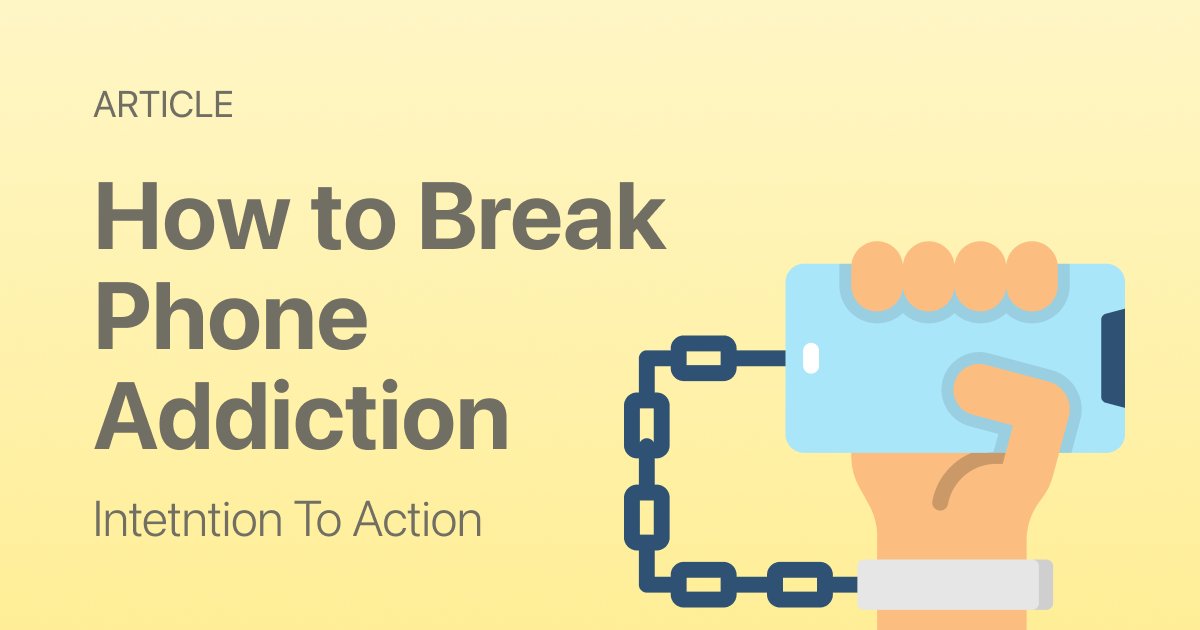How to Break Phone Addiction (Doomscrolling) Without Willpower