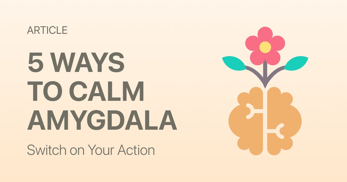 5 Science-Backed Strategies to Calm Your Amygdala and Finally Stick to Your Goals