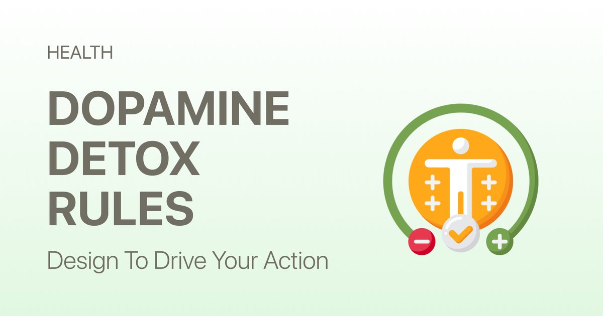 Dopamine Detox Rules: A Realistic Guide You Can Actually Follow