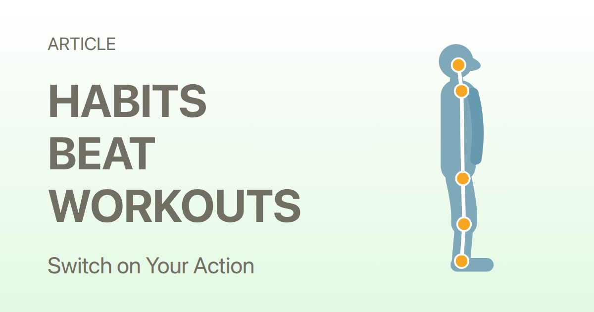 Beyond Exercise: Daily Posture Habits That Reinforce Your Body Alignment All Day Long