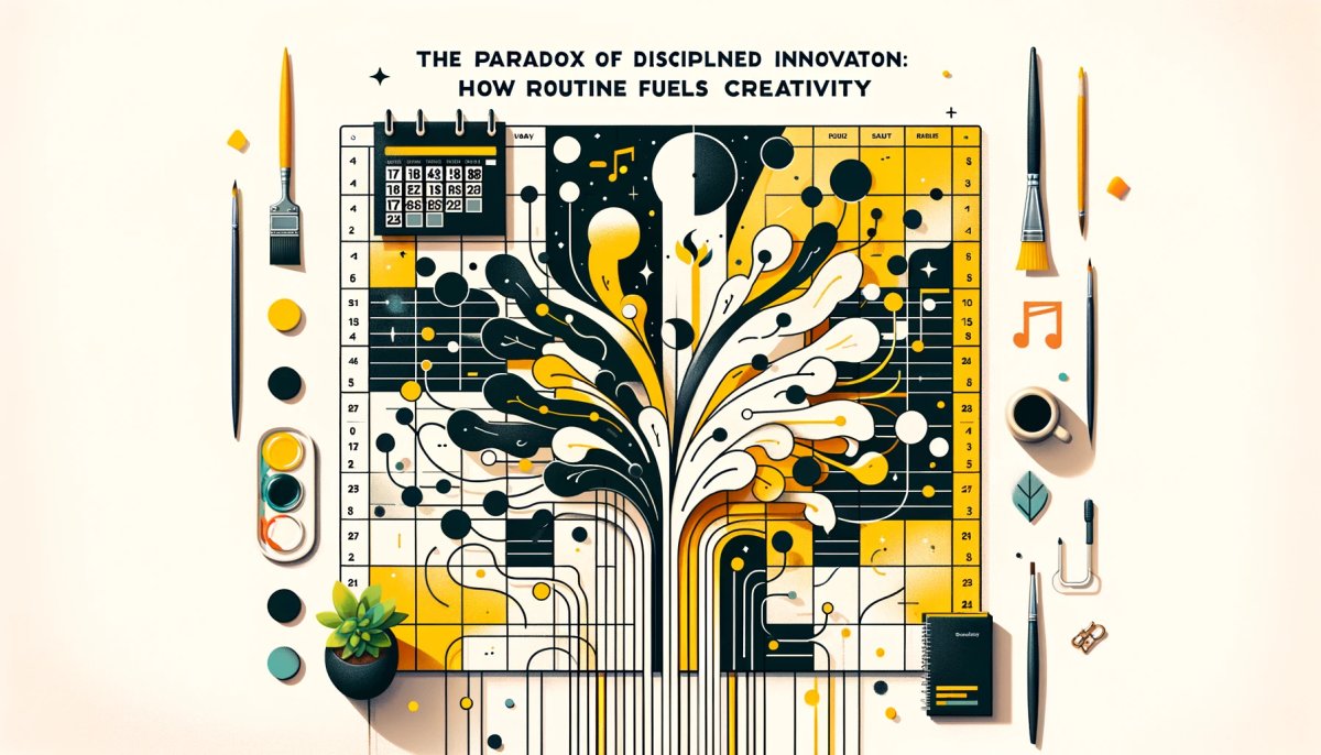 Fostering Creativity Through Routine: The Paradox of Disciplined Innovation