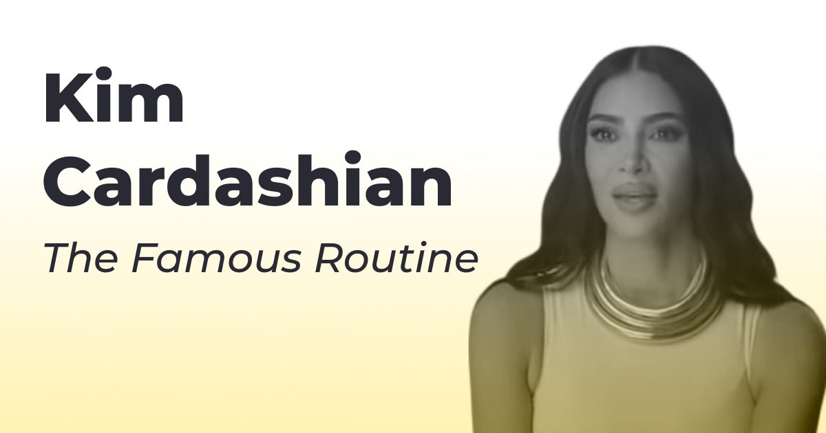 πββοΈ Kim Kardashian : The Famous Routine (2)