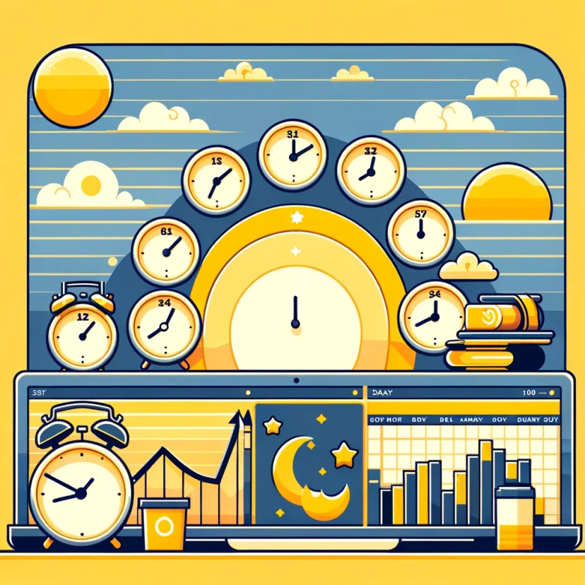 Ensure Consistency: A sequence of alarm clocks, symbolizing the importance of regularity. Ensure Consistency: A sequence of alarm clocks, symbolizing the importance of regularity.