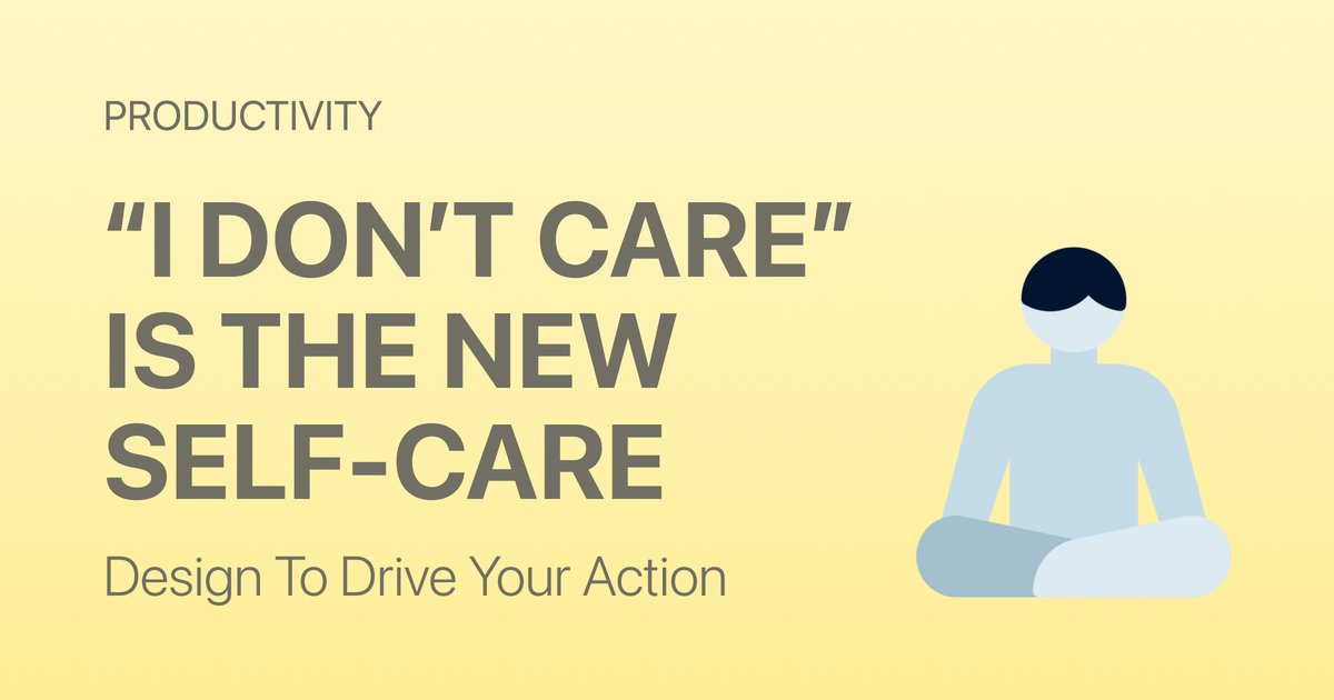 “I Don’t Care” Is the New Self-Care: Why Doing Less Is a Real Reset