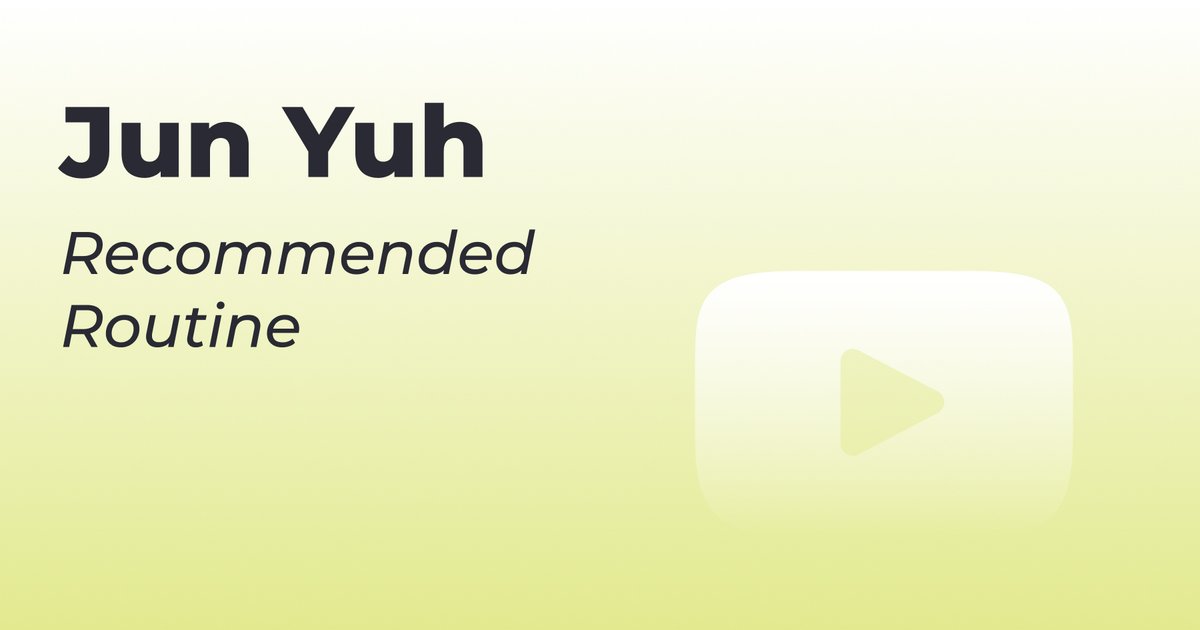 π₯ Jun Yuh : The Best Practices (1)