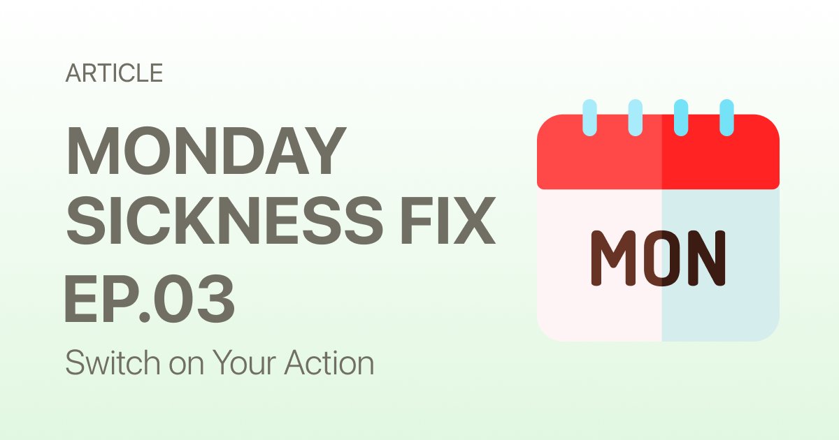 Monday Sickness vs. Burnout: How to Tell the Difference (and Why It Matters)
