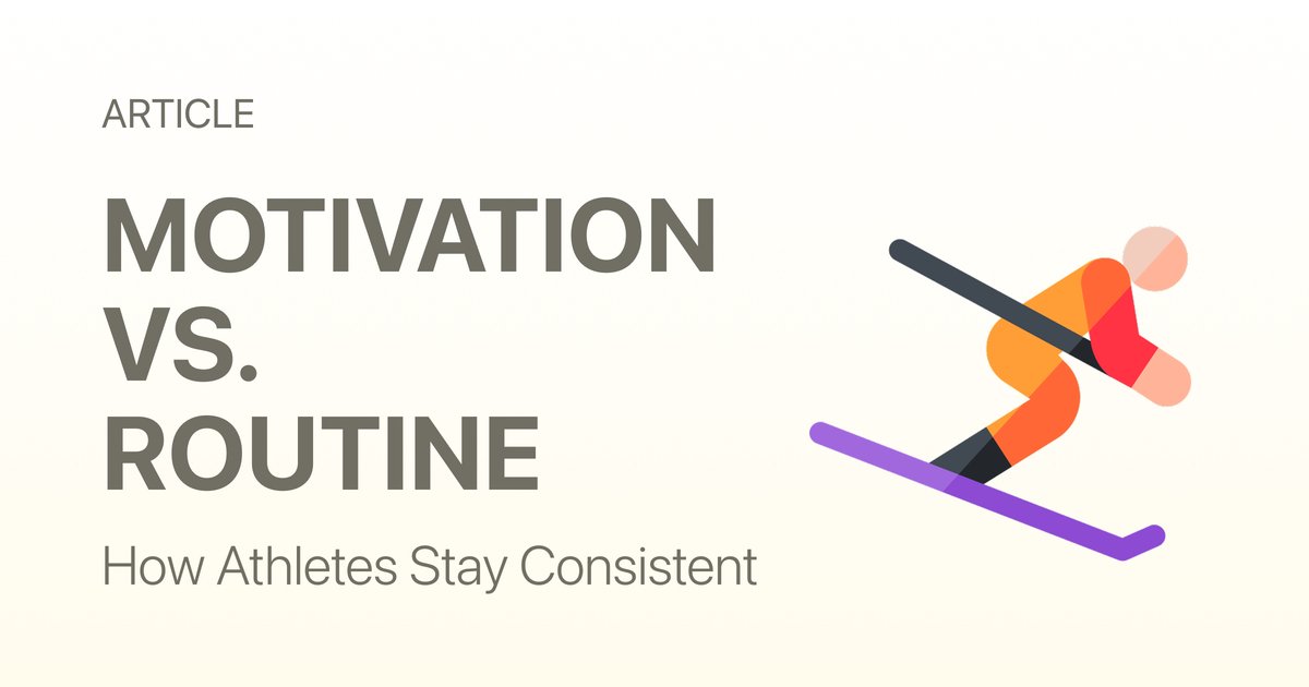 Motivation vs Routine: How Olympic Athletes Actually Stay Consistent