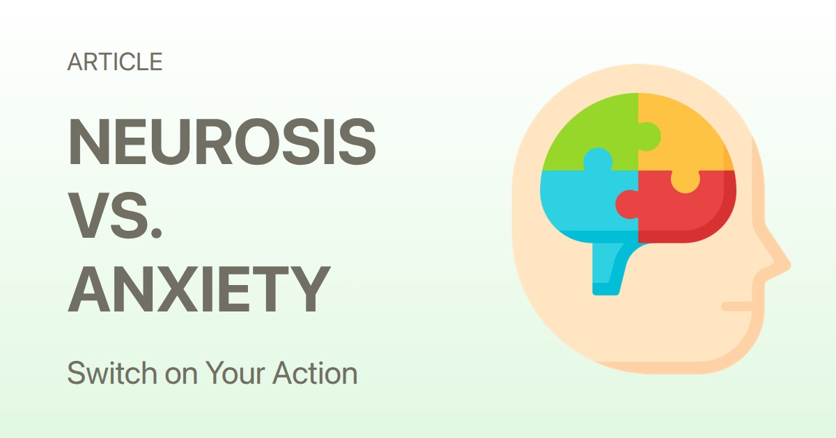 Neurosis vs. Anxiety: What's Actually the Difference?