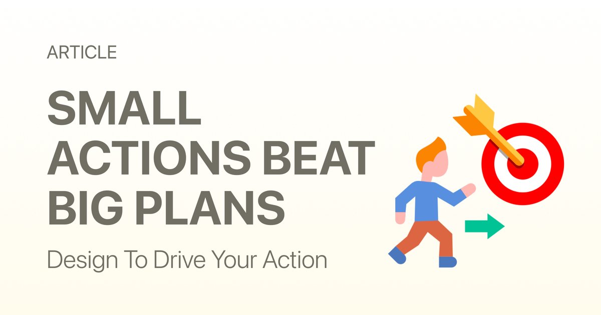 One Small Action Is Better Than Perfect New Year Resolutions