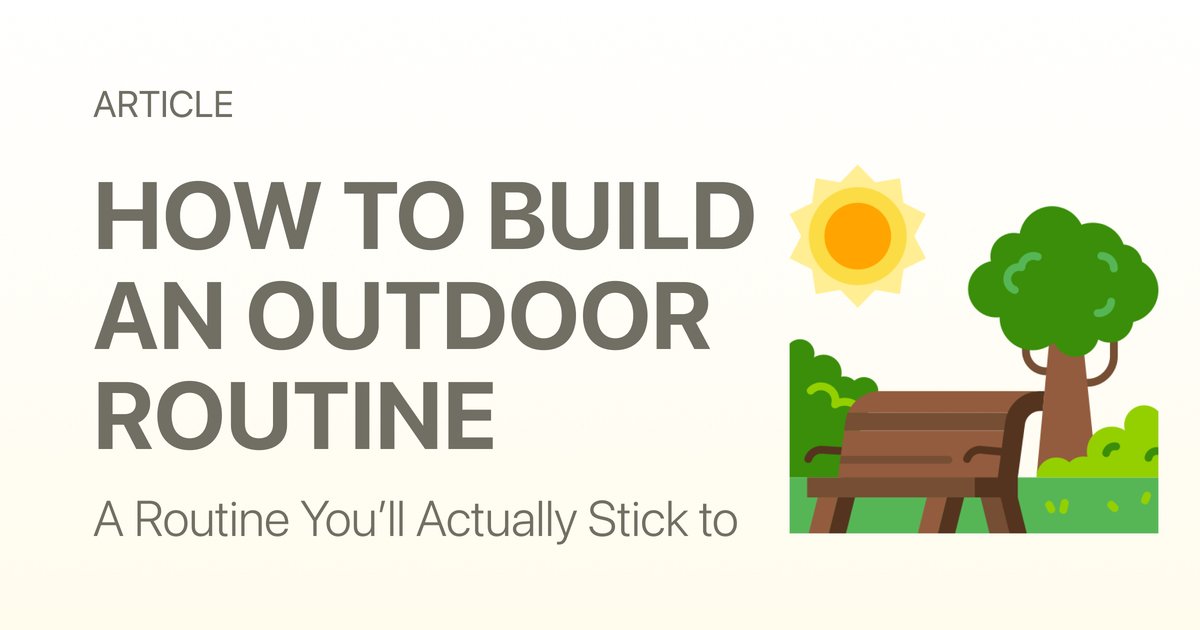 How to Build an Outdoor Routine You’ll Actually Stick to This Spring