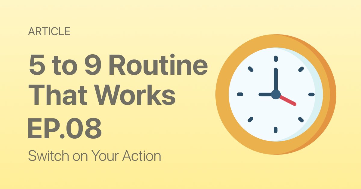 5 to 9 Routine Ideas for Busy Professionals Who Have No Time or Energy After Work
