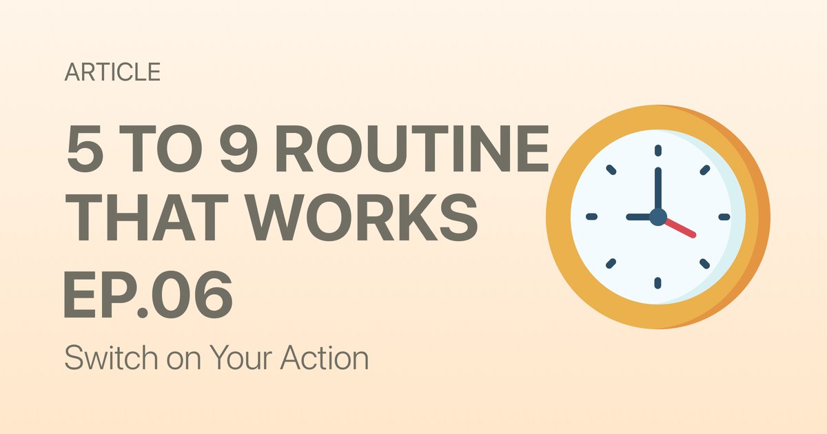 The 5 PM to 9 PM Evening Routine: What to Do After Work to Recharge and Grow