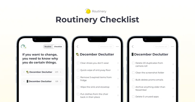 Routinery Checklist Preview Routinery Checklist Preview