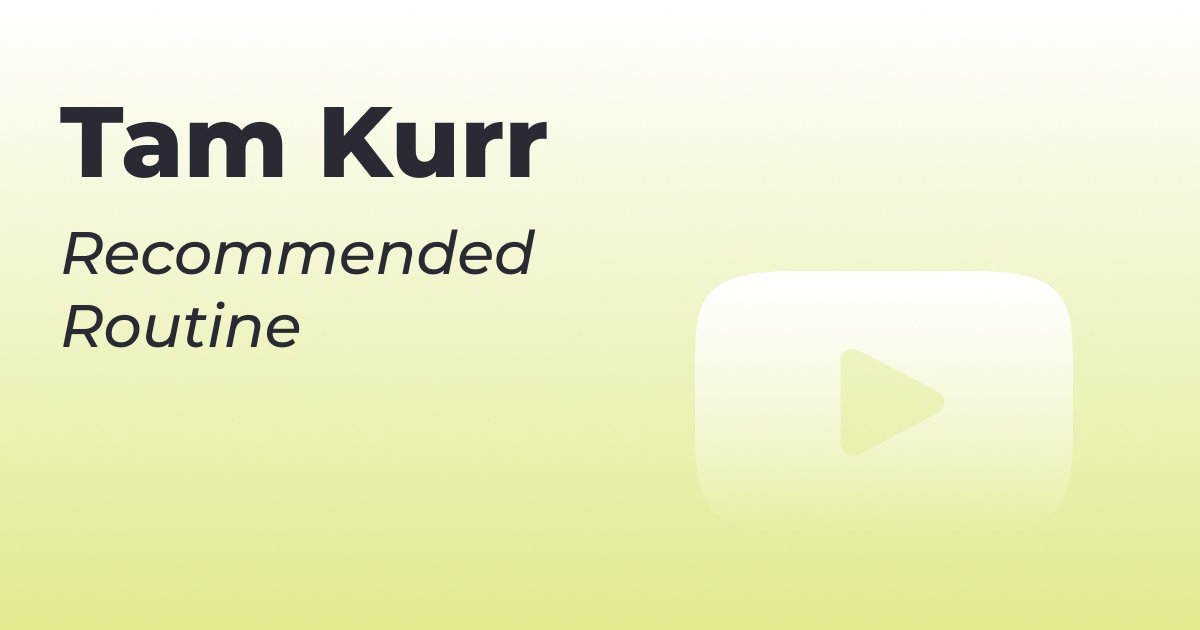 👸 Tam Kurr : The Best Practices (2)